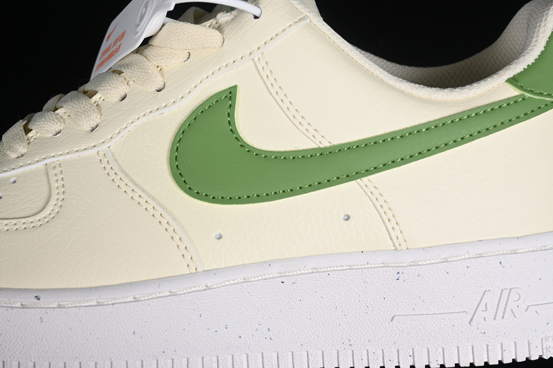 Nike Air Force 1 '07 Low Coconut Milk/Chlorophyll/Sail/Volt/Black 15