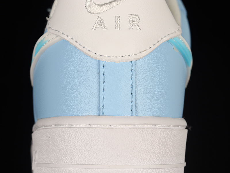 Air Force 1 Low Nail Art Light Blue/White/Light Blue 11