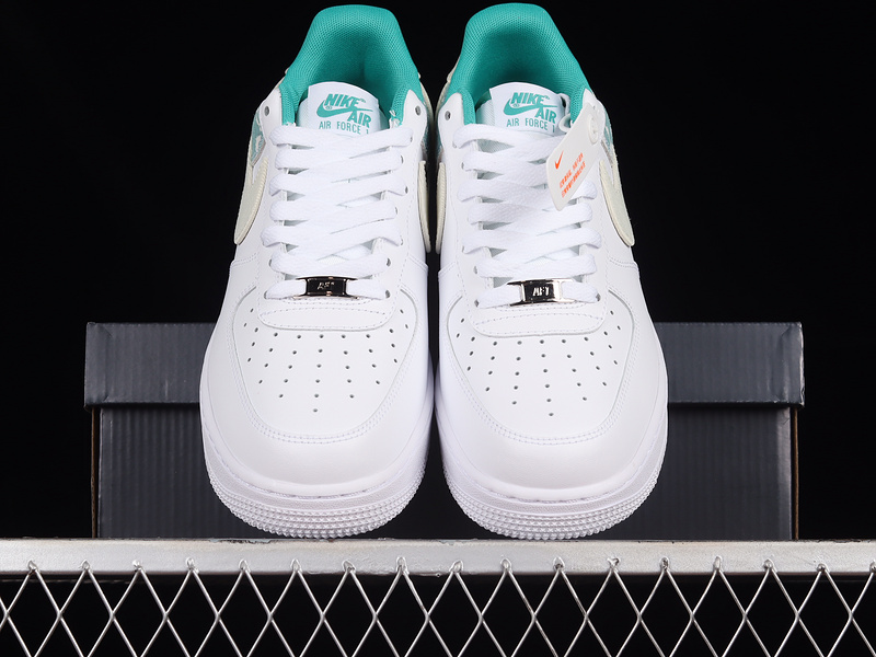 Air Force 1 Low Coconut Milk-Barely Volt-White-Neptune Green 25