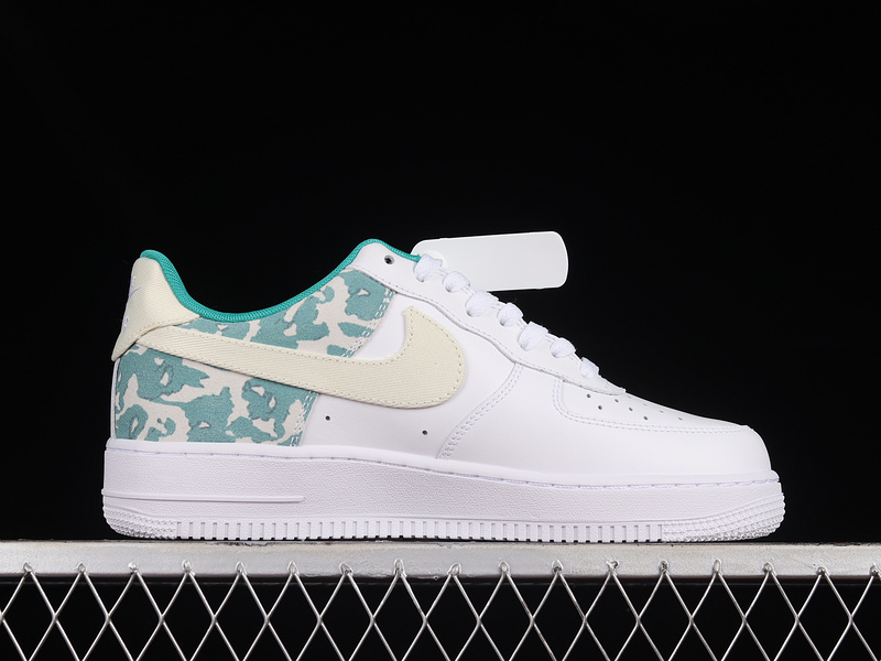 Air Force 1 Low Coconut Milk-Barely Volt-White-Neptune Green 27