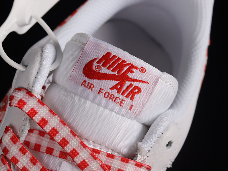 Nike Air Force 1 '07 Low White/Red 3