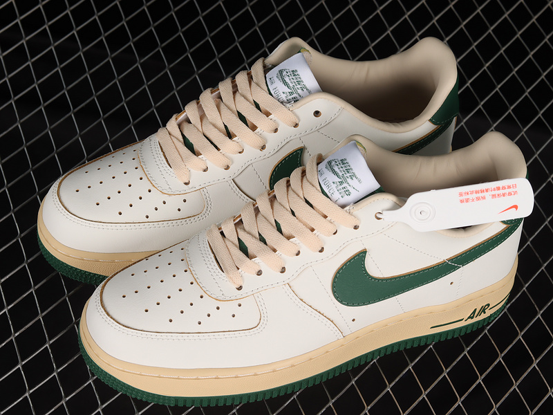 Air Force 1 Low Sail/Gorge Green/Sesame/Pearl White/White 19