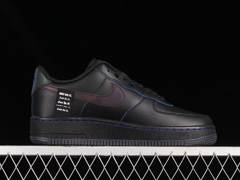 Air Force 1 Low 07 Black/Black/Blue 9