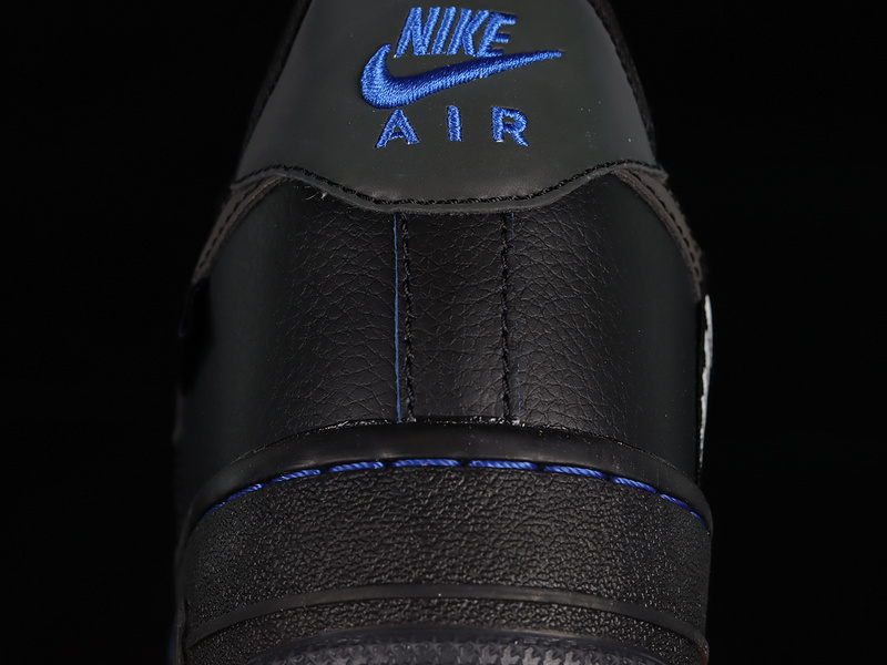 Air Force 1 Low 07 Black/Black/Blue 11