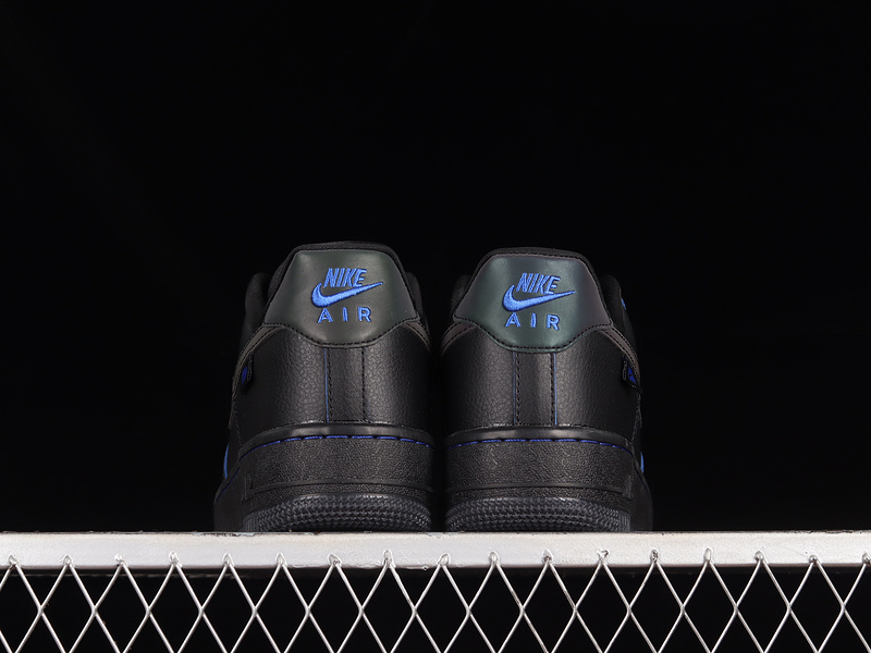 Air Force 1 Low 07 Black/Black/Blue 31