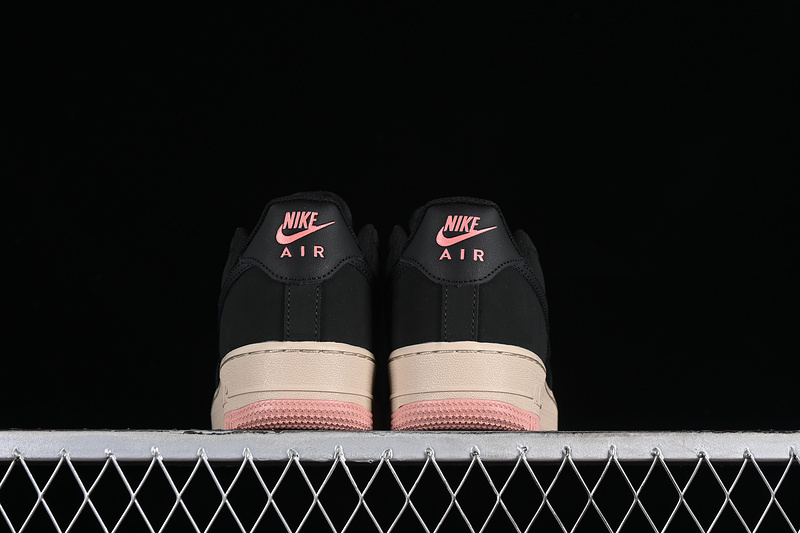 Nike Air Force 1 '07 Low Black/Red Stardust/Sanddrift 5