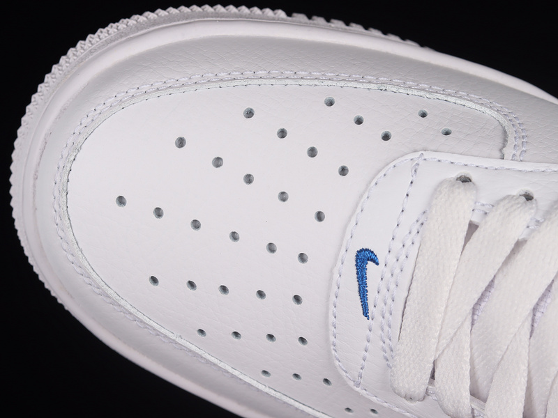 Air Force 1 Low 07 Lv8 Reflective Swoosh White/Dark Marina Blue/White 11