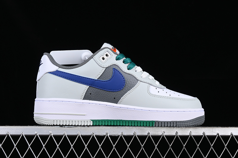 Nike Air Force 1 '07 Low Grey/Blue/White/Green 15