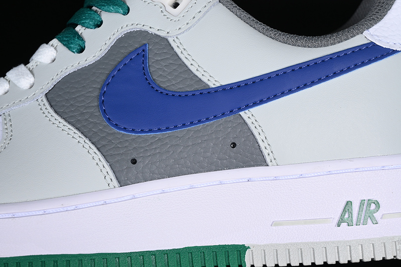 Nike Air Force 1 '07 Low Grey/Blue/White/Green 21