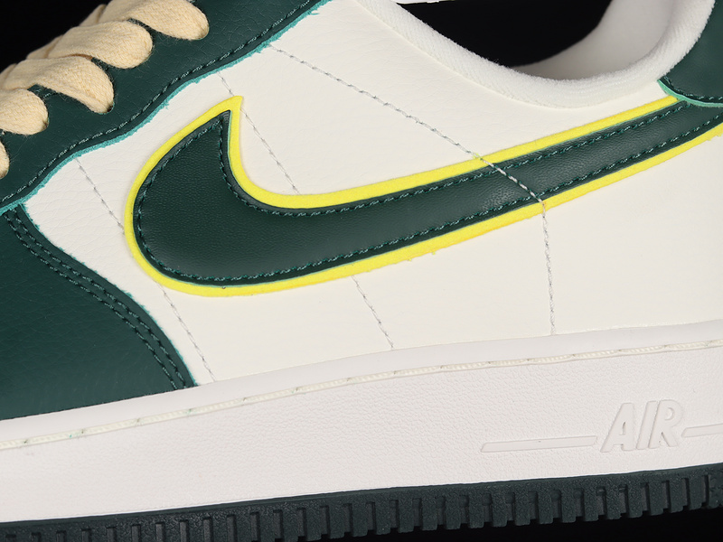 Air Force 1 Low 07 Lv8 Sail/Noble Green-Opti Yellow 11