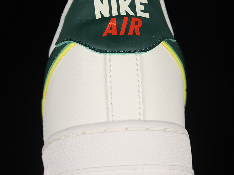 Air Force 1 Low 07 Lv8 Sail/Noble Green-Opti Yellow 13