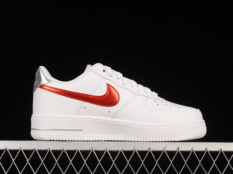 Air Force 1 Low 07 White/Picante Red-Wolf Grey 11