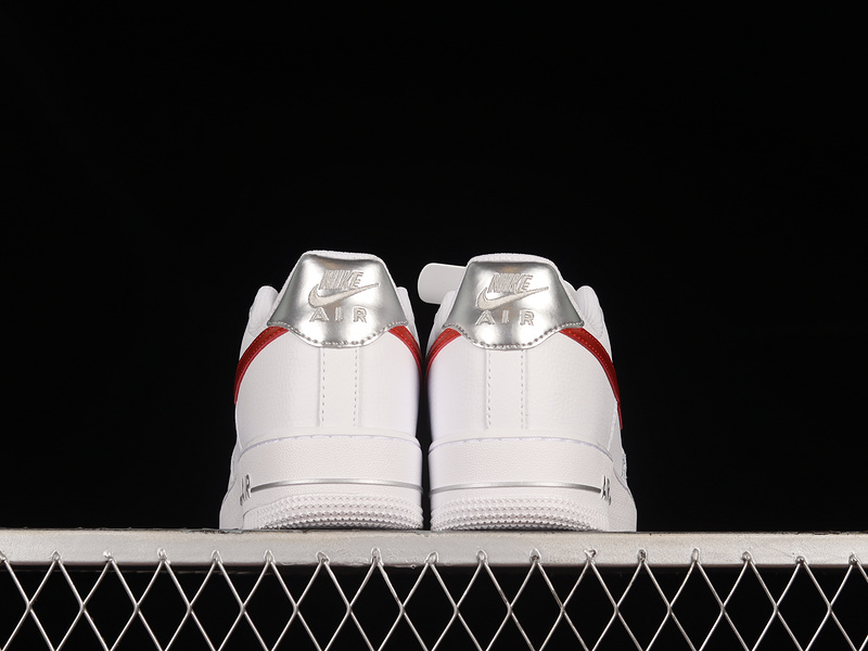 Air Force 1 Low 07 White/Picante Red-Wolf Grey 27