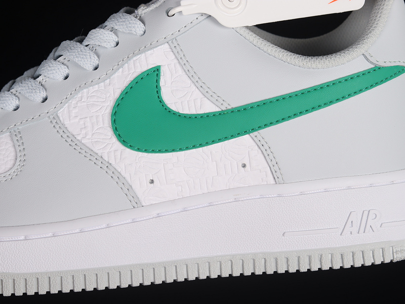 Air Force 1 Low Embossed Hoops/Pine Green 17