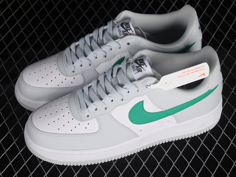 Air Force 1 Low Embossed Hoops/Pine Green 19