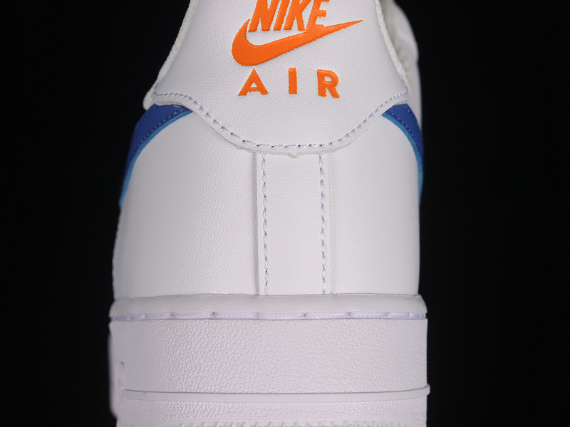 Air Force 1 Low 07 White/White-Picante Red-Game Royal-White 5