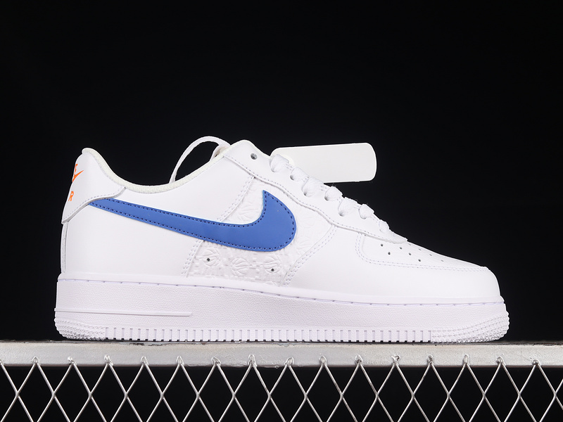 Air Force 1 Low 07 White/White-Picante Red-Game Royal-White 19