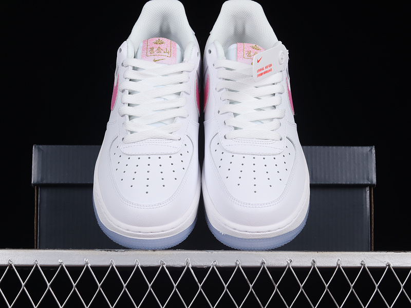 Air Force 1 Low San Francisco Chinatown White/Lotus Pink-Yellow Gold/Blue Jay 19