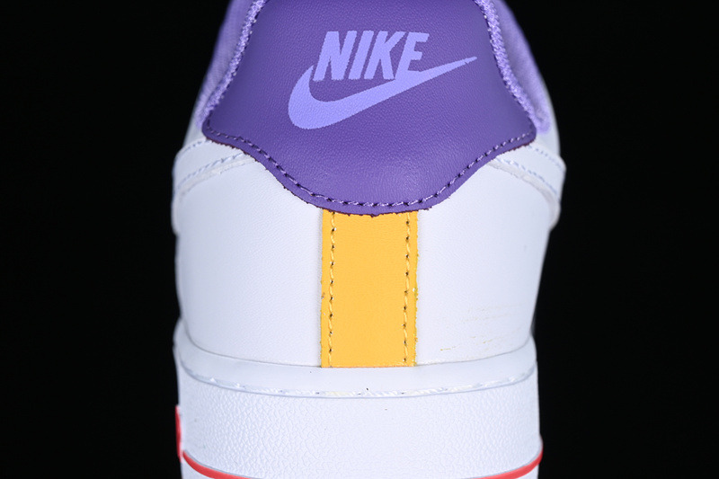 Nike Air Force 1 '07 Lv8 Ps Low White/Space Purple/Sundial/White 29