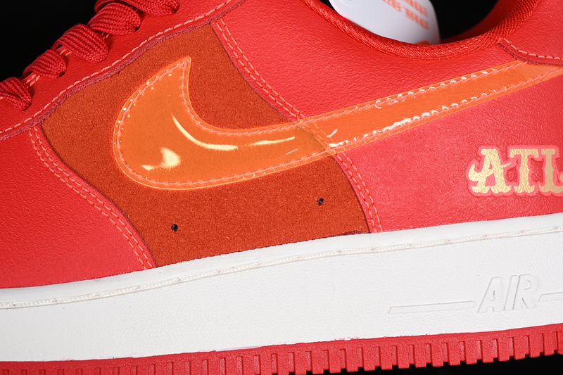 Nike Air Force 1 '07 Low Orange/Red/White 3