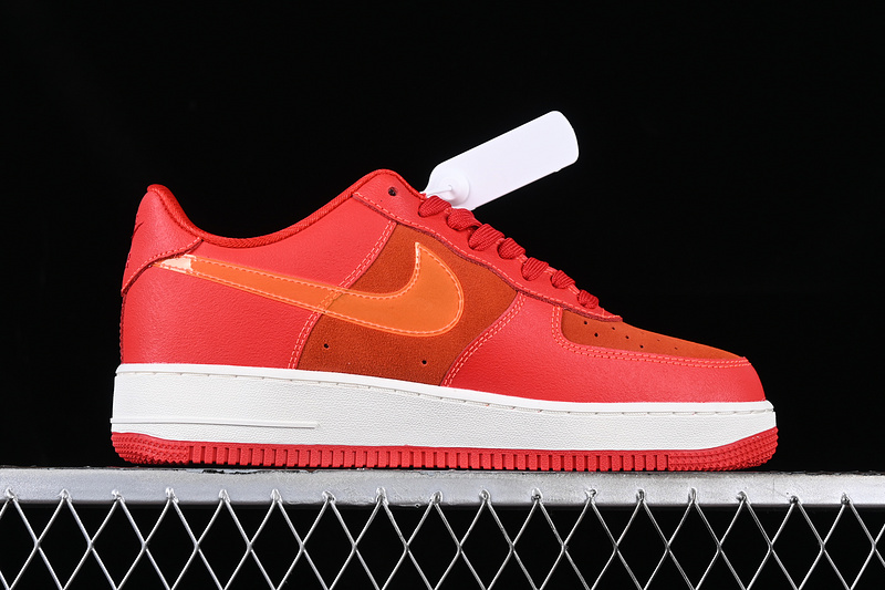 Nike Air Force 1 '07 Low Orange/Red/White 13