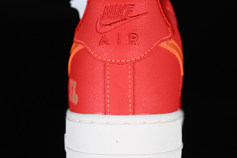 Nike Air Force 1 '07 Low Orange/Red/White 25