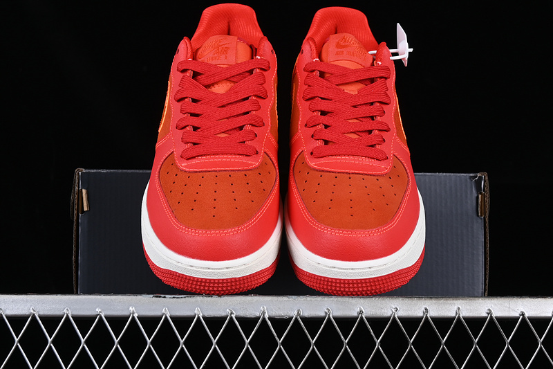 Nike Air Force 1 '07 Low Orange/Red/White 27