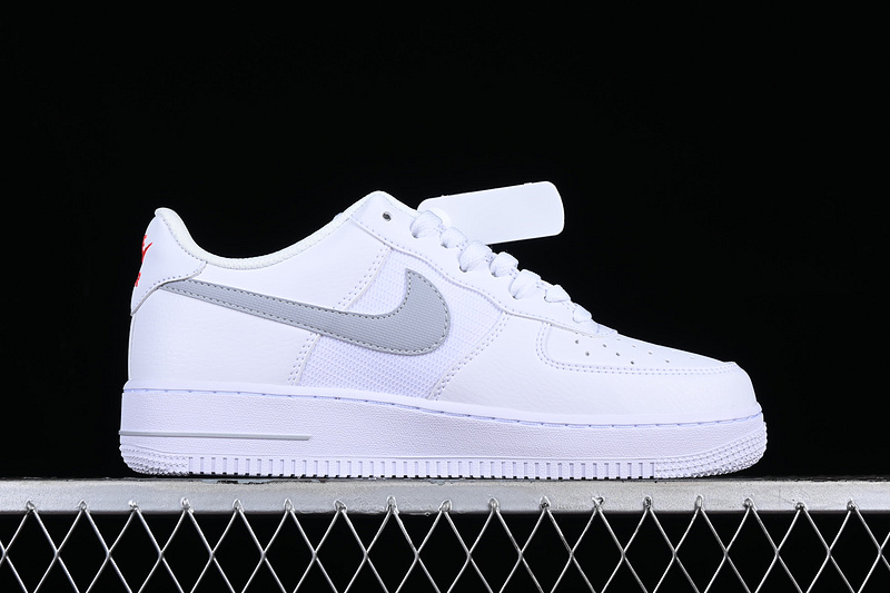 Nike Air Force 1 '07 Low White/Grey/Red 3