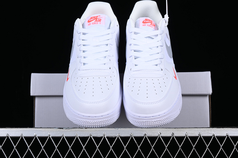 Nike Air Force 1 '07 Low White/Grey/Red 15