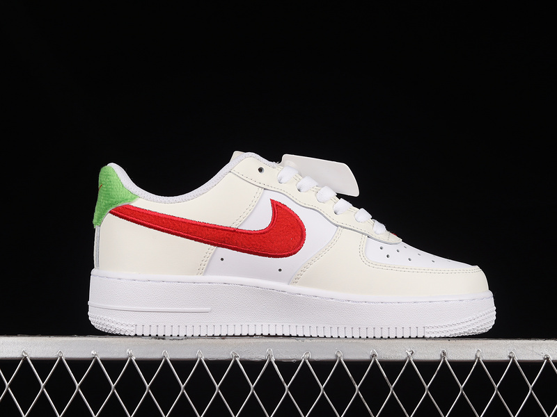 Air Force 1 Low Lv8 Gs Year Of The Rabbit White/White/Washed Teal/Safety Orange 11