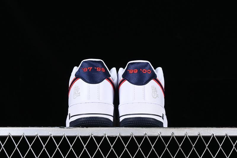 Nike Air Force 1 '07 Low White/Black/Red/Blue 11