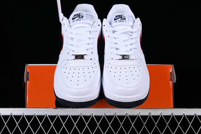 Nike Air Force 1 '07 Low White/Black/Red/Blue 15