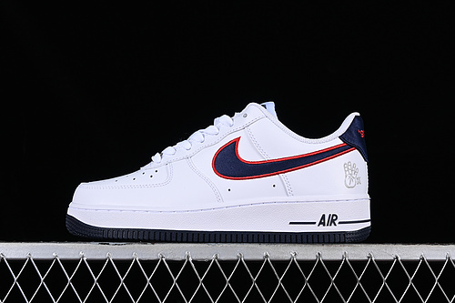 Nike Air Force 1 '07 Low White/Black/Red/Blue 25