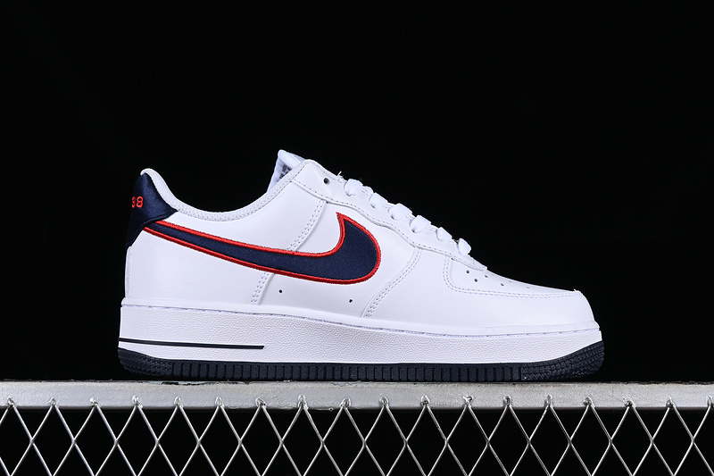 Nike Air Force 1 '07 Low White/Black/Red/Blue 27