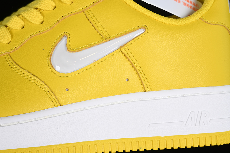 Nike Air Force 1 '07 Low Royal Jewel White/Yellow 21