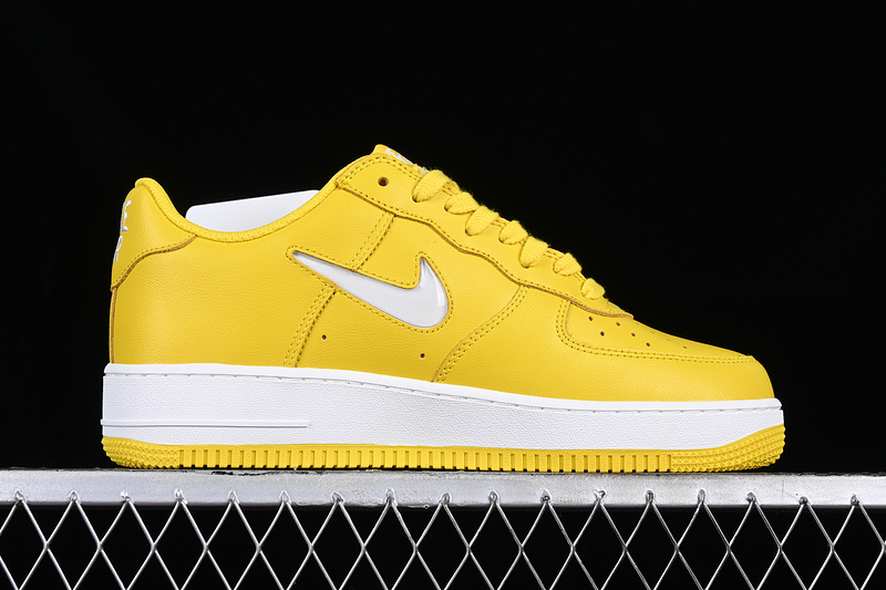 Nike Air Force 1 '07 Low Royal Jewel White/Yellow 25