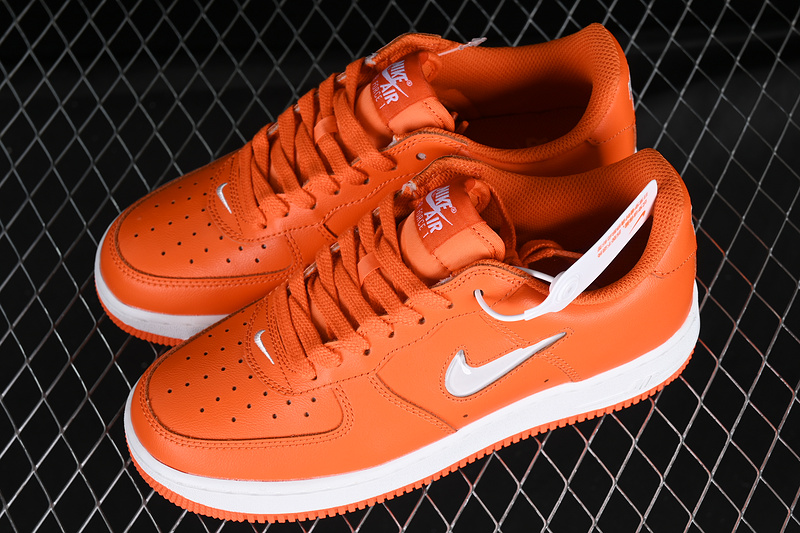 Nike Air Force 1 '07 Low Royal Jewel Orange/White 19