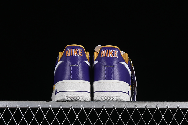 Nike Air Force 1 '07 Low Be True To Her School Court Purple/White/University Gold/Sail 5