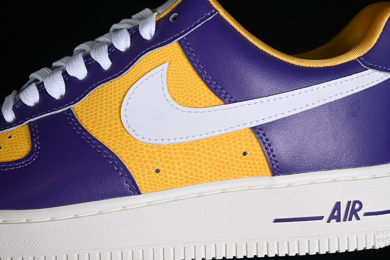 Nike Air Force 1 '07 Low Be True To Her School Court Purple/White/University Gold/Sail 21