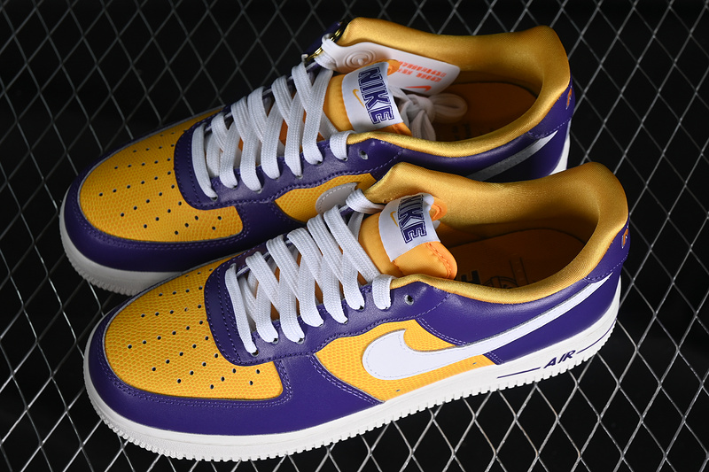 Nike Air Force 1 '07 Low Be True To Her School Court Purple/White/University Gold/Sail 29