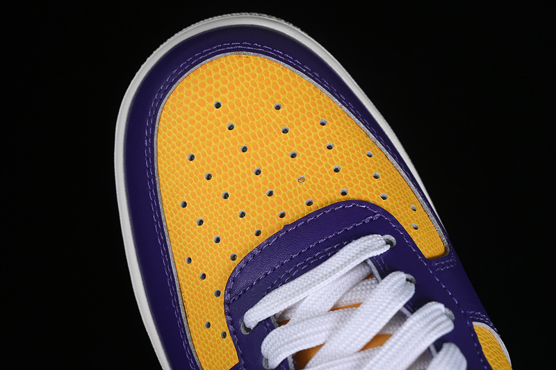 Nike Air Force 1 '07 Low Be True To Her School Court Purple/White/University Gold/Sail 31