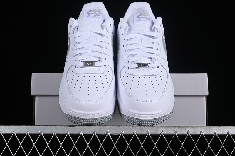 Nike Air Force 1 '07 Low White/White/Light Smoke Grey 11