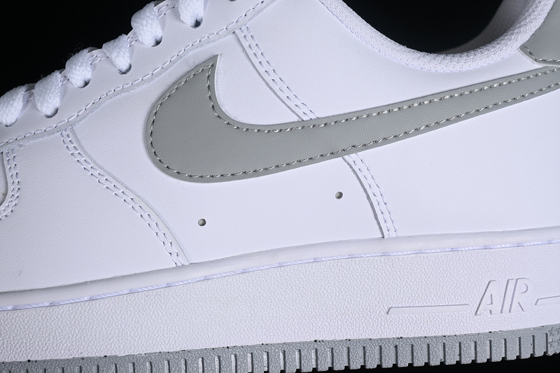 Nike Air Force 1 '07 Low White/White/Light Smoke Grey 23