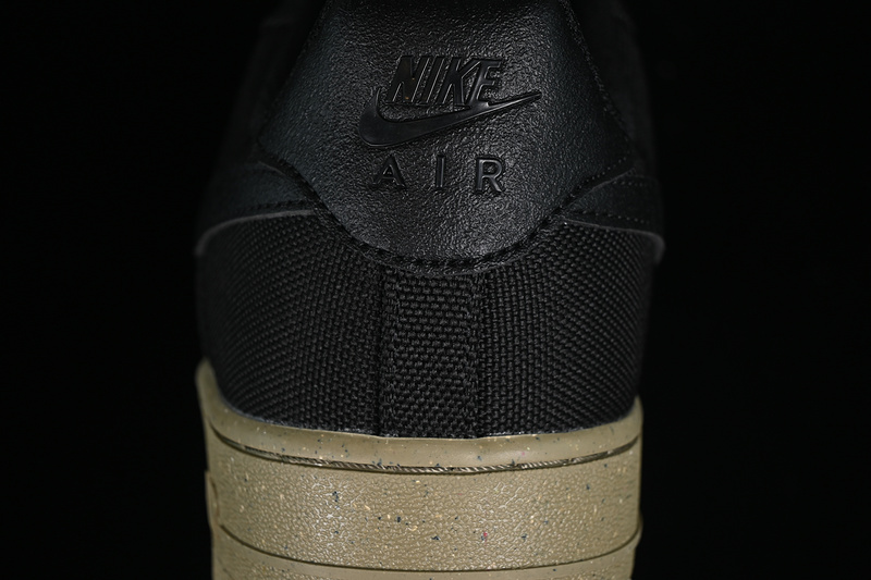 Nike Air Force 1 '07 Low Sustainable Canvas Pack Black/Neutral Olive/Chlorophyll/Earth 25