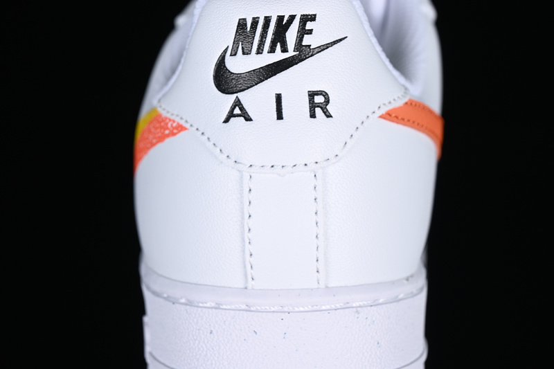 Nike Air Force 1 '07 Low White/Orange/Yellow 3