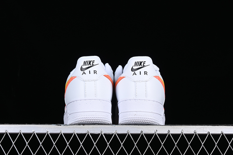 Nike Air Force 1 '07 Low White/Orange/Yellow 25