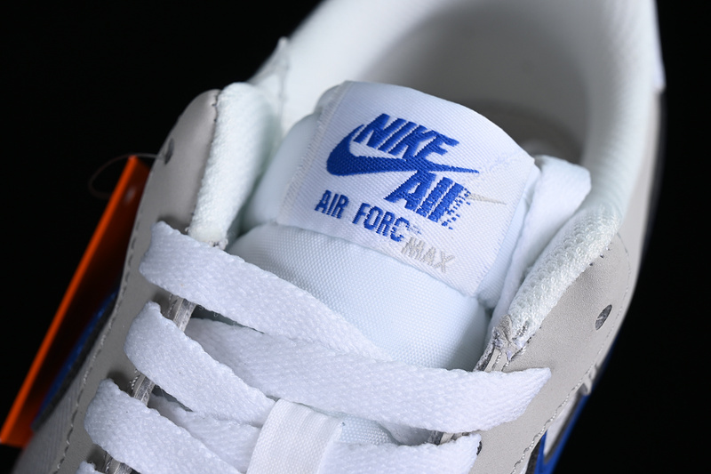 Air Force 1 Low Royal Air Max 1 Summit White/Game Royal/Neutral Grey 11