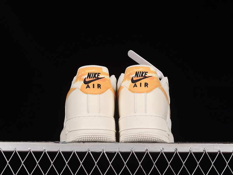 Air Force 1 Low Detailed With Orange Streaks Sail/Orange-Black-Sail 5