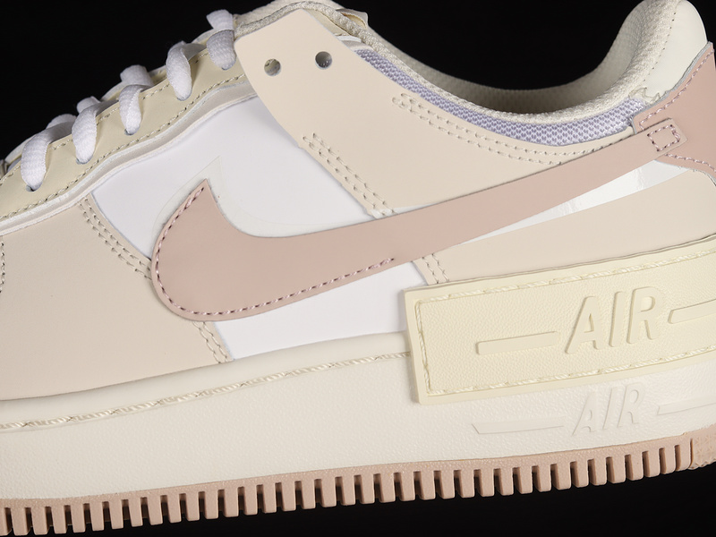 Air Force 1 Shadow Pink/White/Yellow 5