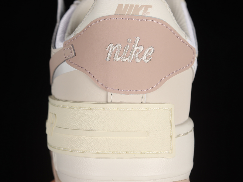 Air Force 1 Shadow Pink/White/Yellow 7